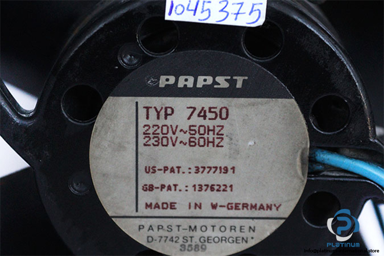 papst-7450-axial-fan-used-1