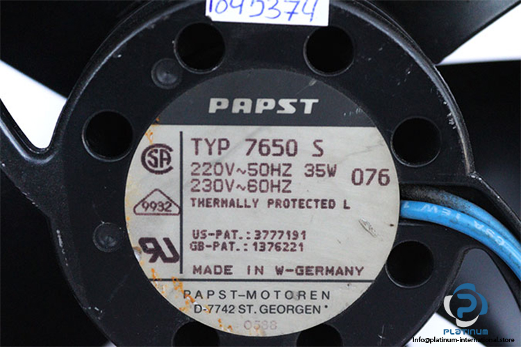 papst-7650S-axial-fan-used-1