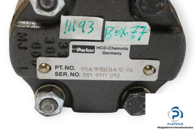 parker-P5A193BEBA10-96-axial-piston-pump-used-2