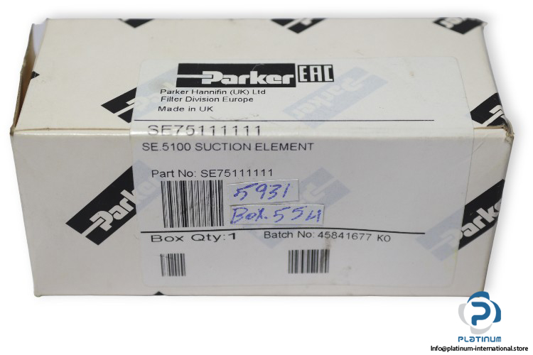 parker-SE75111111-suction-element-(new)-1