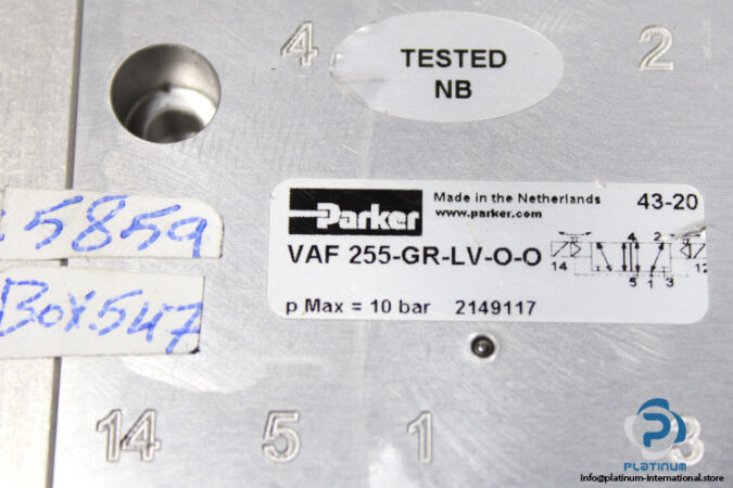parker-VAF-255-GR-LV-O-O-double-solenoid-valve-new-3