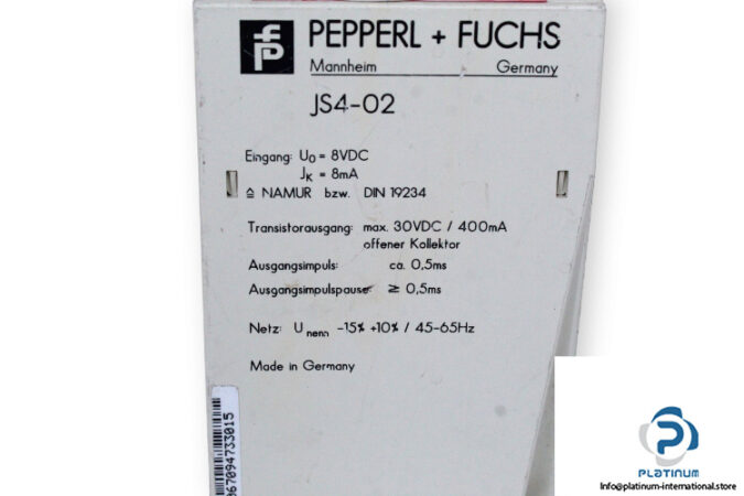 pepperl-fuchs-JS4-02-safety-relay-used-3