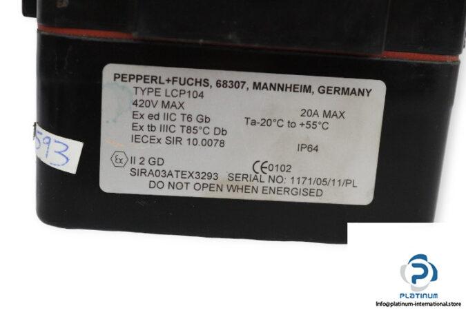 pepperl-fuchs-LCP104-changeover-switch-(Used)-2