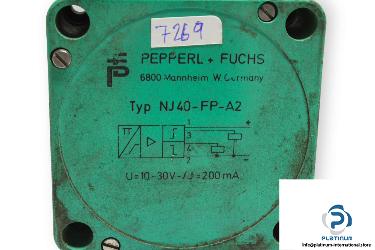 pepperl-fuchs-NG40-FP-A2-inductive-sensor-used-2