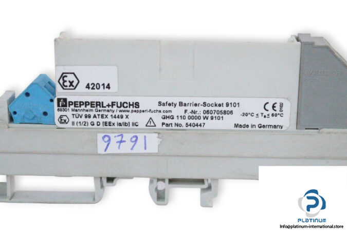 pepperl-fuchs-SB-9101-safety-barrier-socket-(Used)-2