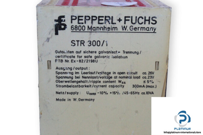 pepperl-fuchs-STR300_1-00432-power-supply-(used)-2