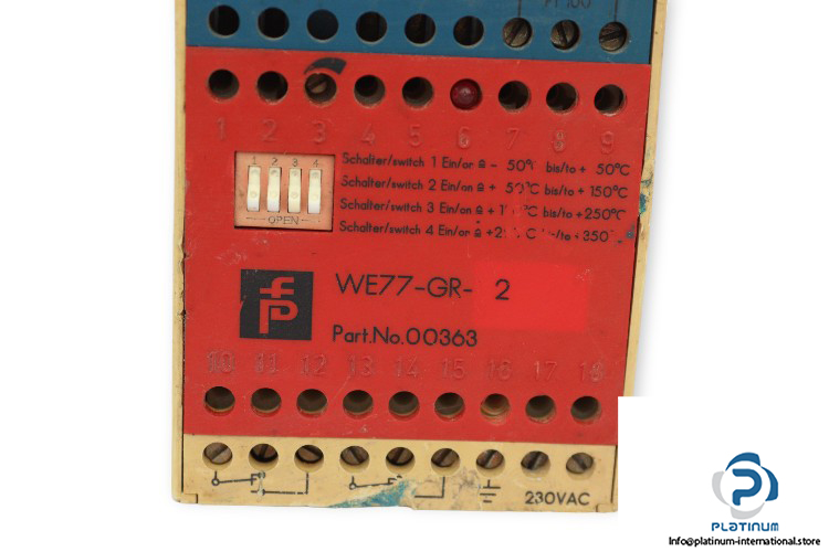 pepperl-fuchs-WE77-GR-02-safety-relay-(used)-1