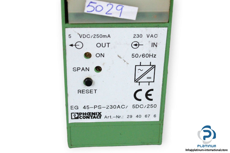 phoenix-contact-EG-45-PS-230AC_5DC_250 power-supply-unit-(used)-1