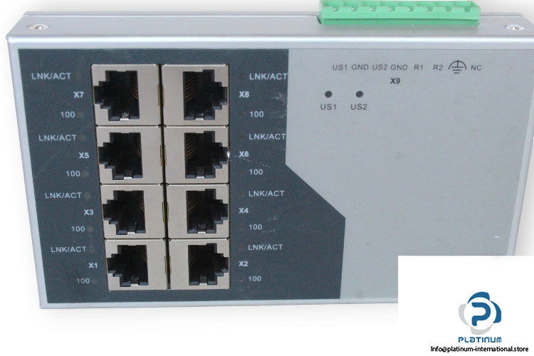 phoenix-contact-FL-SWITCH-SF-8TX-industrial-ethernet-switch-(Used)-1