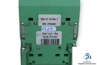 phoenix-contact-IBS-ST-24-BK-T-bus-coupler-socket-(used)-1