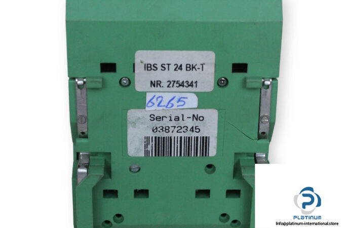 phoenix-contact-IBS-ST-24-BK-T-bus-coupler-socket-(used)-1