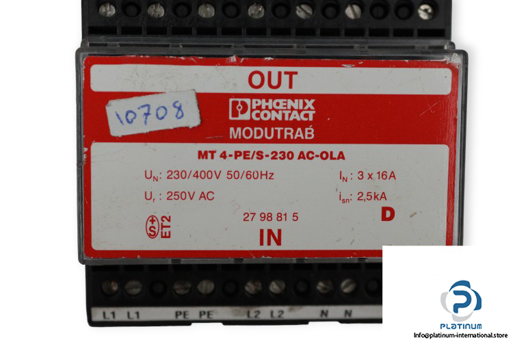 phoenix-contact-MT4PE_S-230AC-OLA-power-supply-(Used)-1