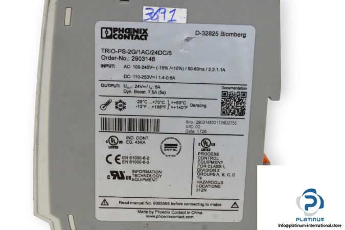 phoenix-contact-TRIO-PS-2G_1AC_24DC_5-power-supply-(used)-2