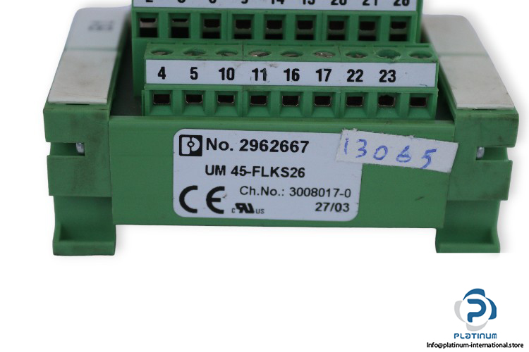 phoenix-contact-UM-45-FLKS26-interface-module-(Used)-1