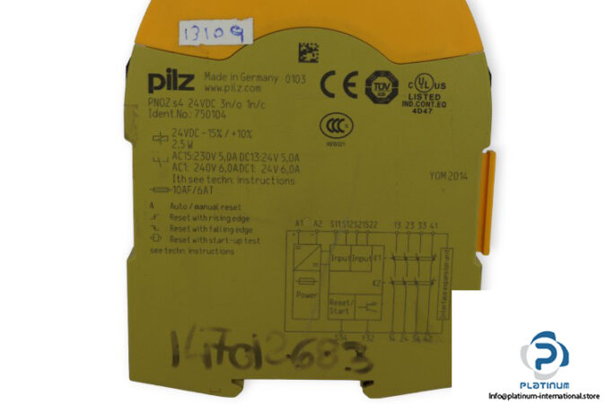 pilz-750104-safety-relay-(used)-2