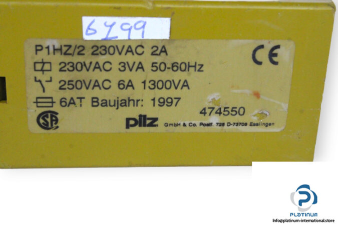 pilz-P1HZ_2-230VAC-2A-safety-relay-(used)-2