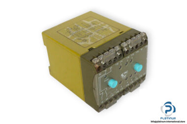 pilz-P1MS_220VAC_1A_1R-safety-relay-(used)