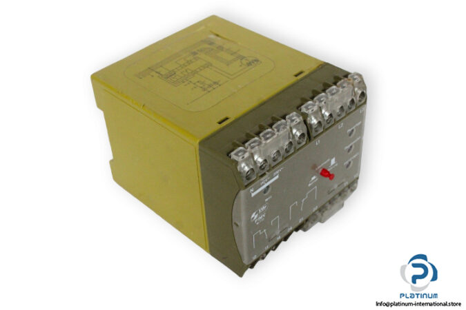 pilz-P1MV_3X380VAC_50-60HZ-safety-relay-(used)