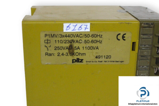 pilz-P1MV_3X440VAC_50-60HZ-safety-relay-(used)-2