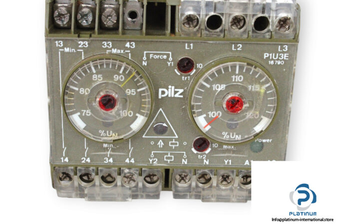 pilz-P1U3E-US230VWSUM3X400VWS-safety-relay-(used)-1