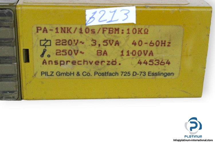 pilz-PA-1NK_10S_FBM-10K-timer-(used)-1