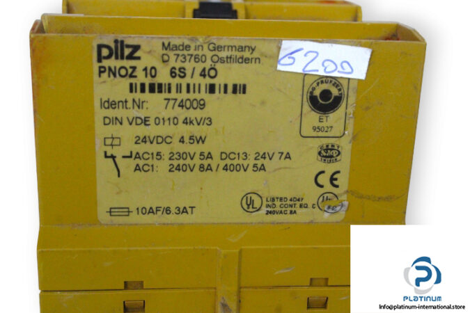 pilz-PNOZ-10-6S_4O-safety-relay-(used)-2