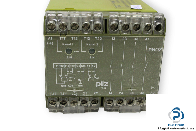 pilz-PNOZ-110VAC-3S-1O-safety-relay-(new)-1