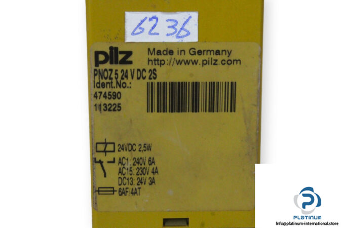 pilz-PNOZ-5-24-VDC-2S-safety-relay-(used)-2