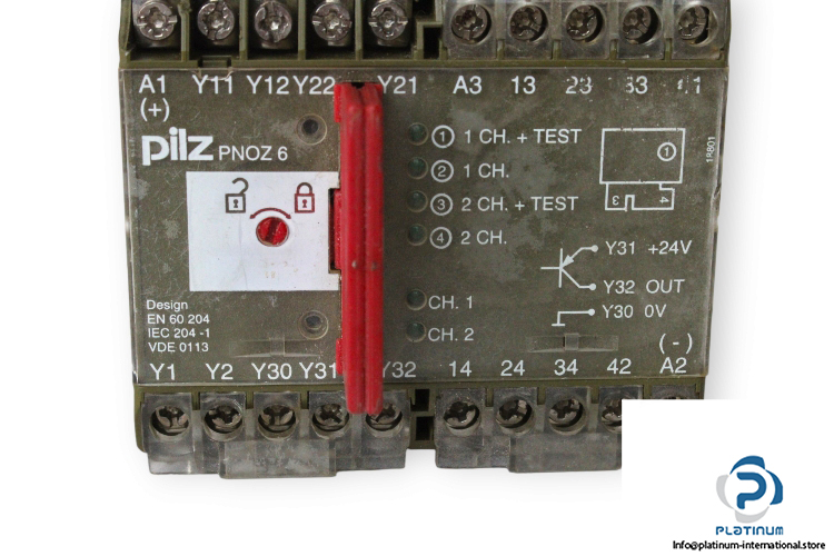 pilz-PNOZ-6-3S-1O-safety-relay-(used)-1