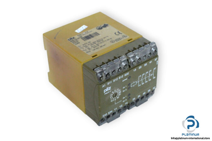 pilz-PNOZ-V-30-S-24-V-DC-safety-relay-(used)