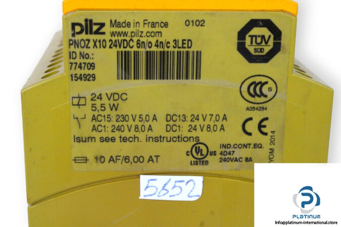 pilz-PNOZ-X10-24VDC-6N_O-4N_C-3LED-safety-relay-(used)-2