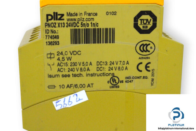 pilz-PNOZ-X13-24VDC-5N_O-1N_C-safety-relay-(used)-2