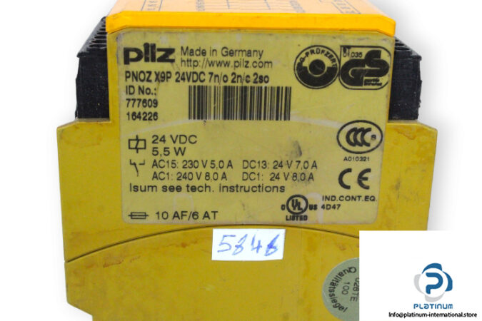 pilz-PNOZ-X9P-24VDC-7N_O-2N_C-2SO-safety-relay-(used)-2