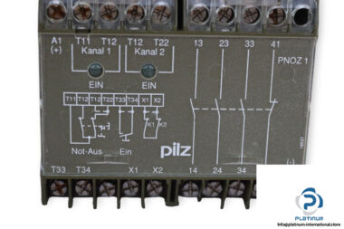 pilz-PNOZ1-24VDC-3S-1O-safety-relay-(Used)-1