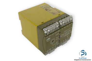 pilz-PNOZV-3S-24VDC-3S-1O-1SZ-safety-relay-(used)