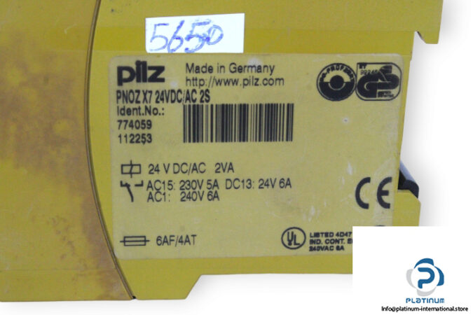 pilz-PNOZX7-24VDC_AC-2S-safety-relay-(used)-2