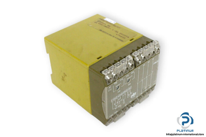 pilz-PNOZ_24V_3A_1R-safety-relay-(used)