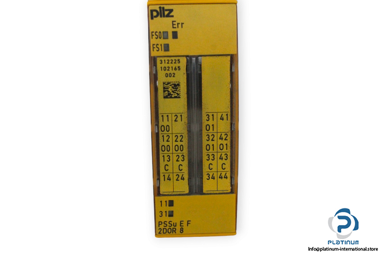 pilz-PSSU-E-F-2DOR-8-safety-relay-(used)-1