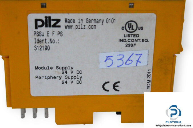 pilz-PSSU-E-F-PS-power-supply-module-used-2