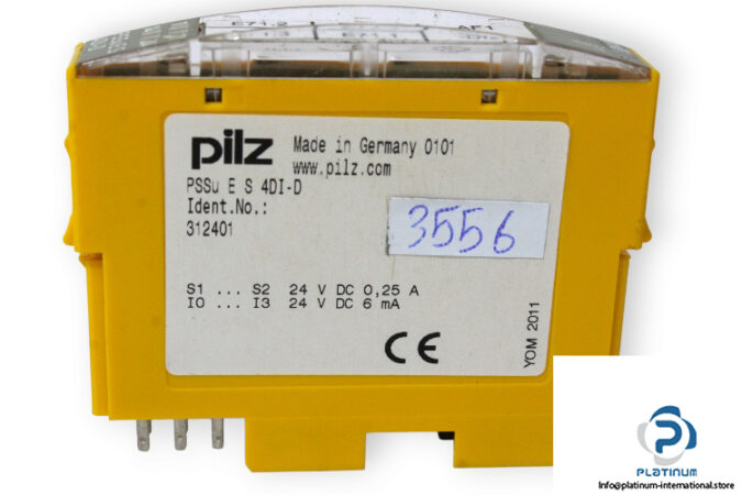 pilz-PSSU-E-S-4DI-D-electronic-module-(used)-2