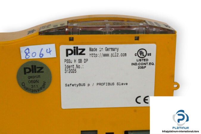 pilz-PSSU-H-SB-DP-relay-module-(used)-3