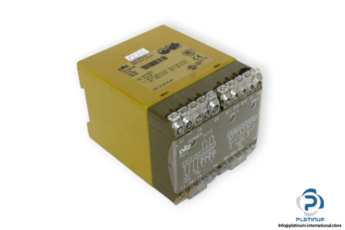 pilz-PST-2-24V-DC-safety-relay-(used)