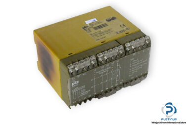 pilz-PZE-5V-3-S-24V-DC-safety-relay-(used)