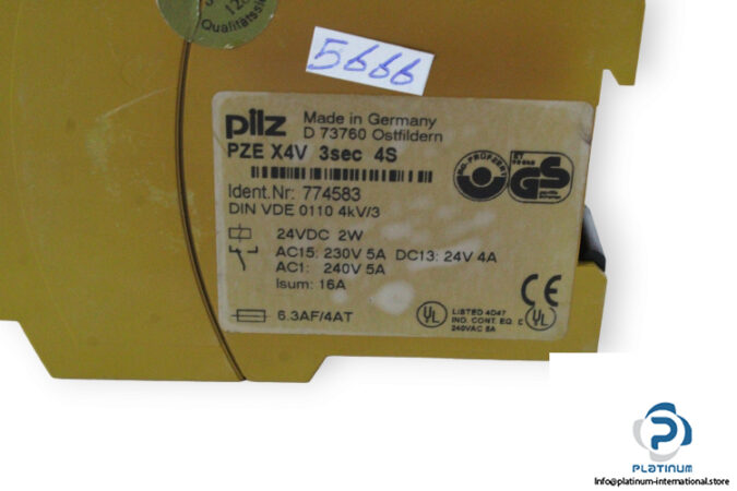pilz-PZE-X4V-3SEC-4S-safety-relay-(used)-2