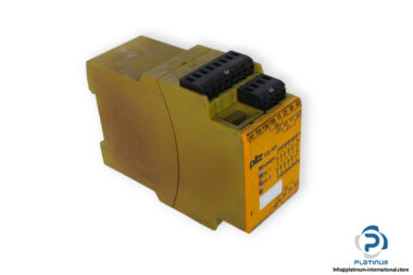 pilz-PZE-X5P-24VDC-5N_O-2SO-safety-relay-(used)