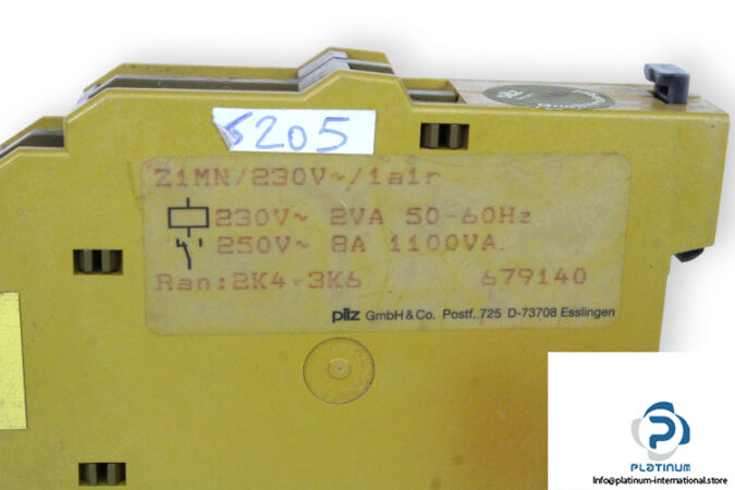 pilz-Z1MN_230VAC_1A1R-safety-relay-(used)-3