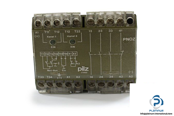 pilz-pnoz-120vac-3s-1o-safety-relay-1