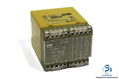 pilz-PNOZ-2-230-V-AC-3S1OV-emergency-stop-relay