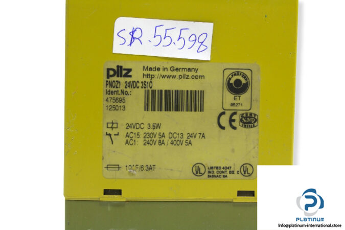 pilz-pnoz1-24vdc-3s1o-emergency-stop-relay-1