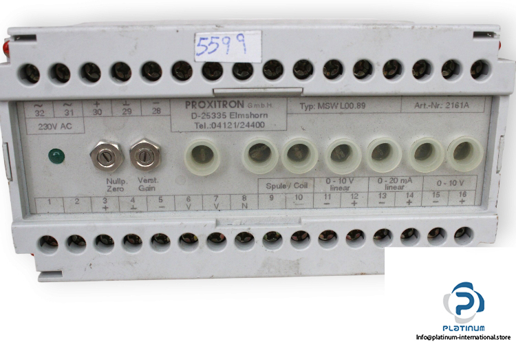 proxitron-MSWL00.89-control-unit-(Used)-1